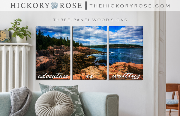 Acadia National Park | 3-Panel Sign