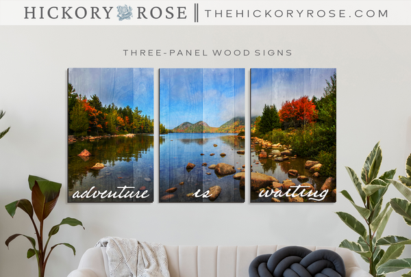 Acadia National Park | 3-Panel Sign
