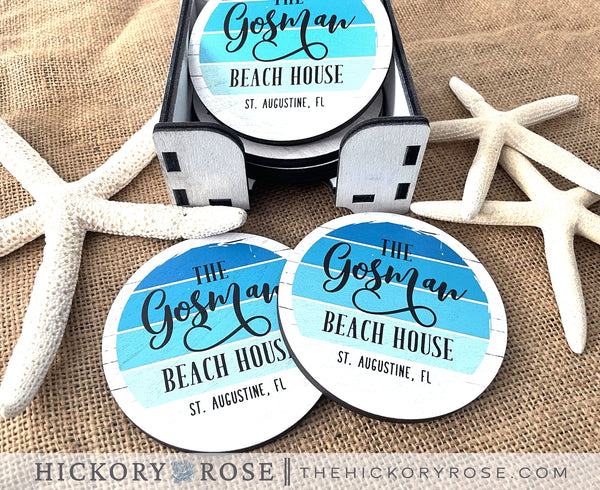 Beach Blues | Coaster Set