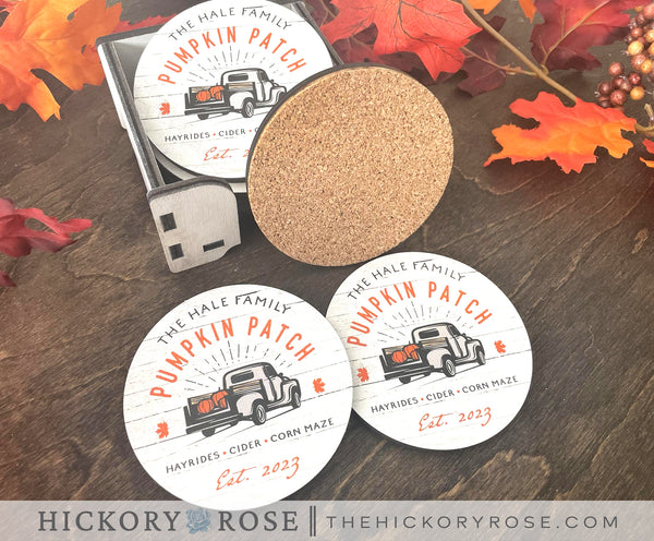 Pumpkin Patch | Coaster Set