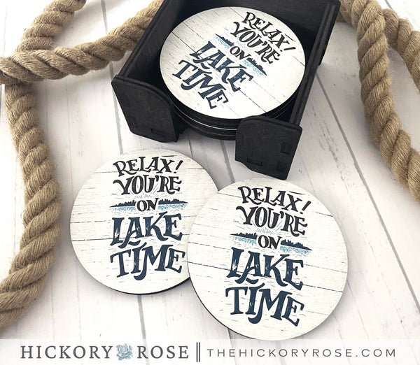 Lake Time | Coaster Set