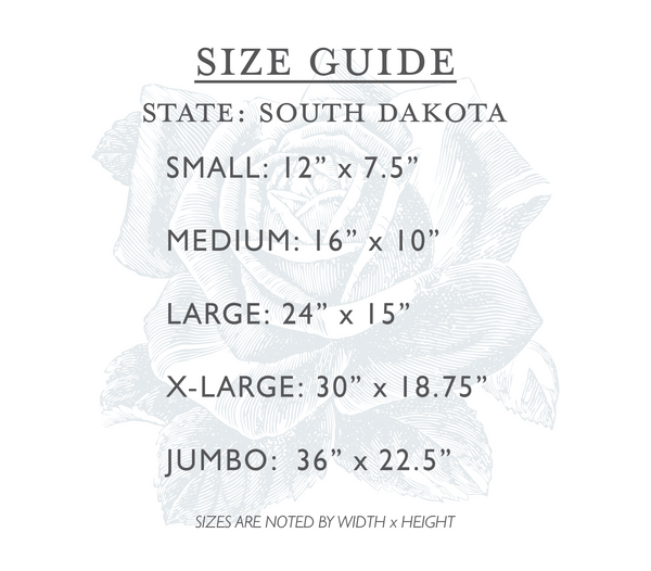 South Dakota | State Cutout