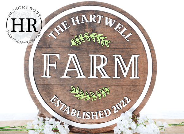 Farm Welcome | Wood Sign