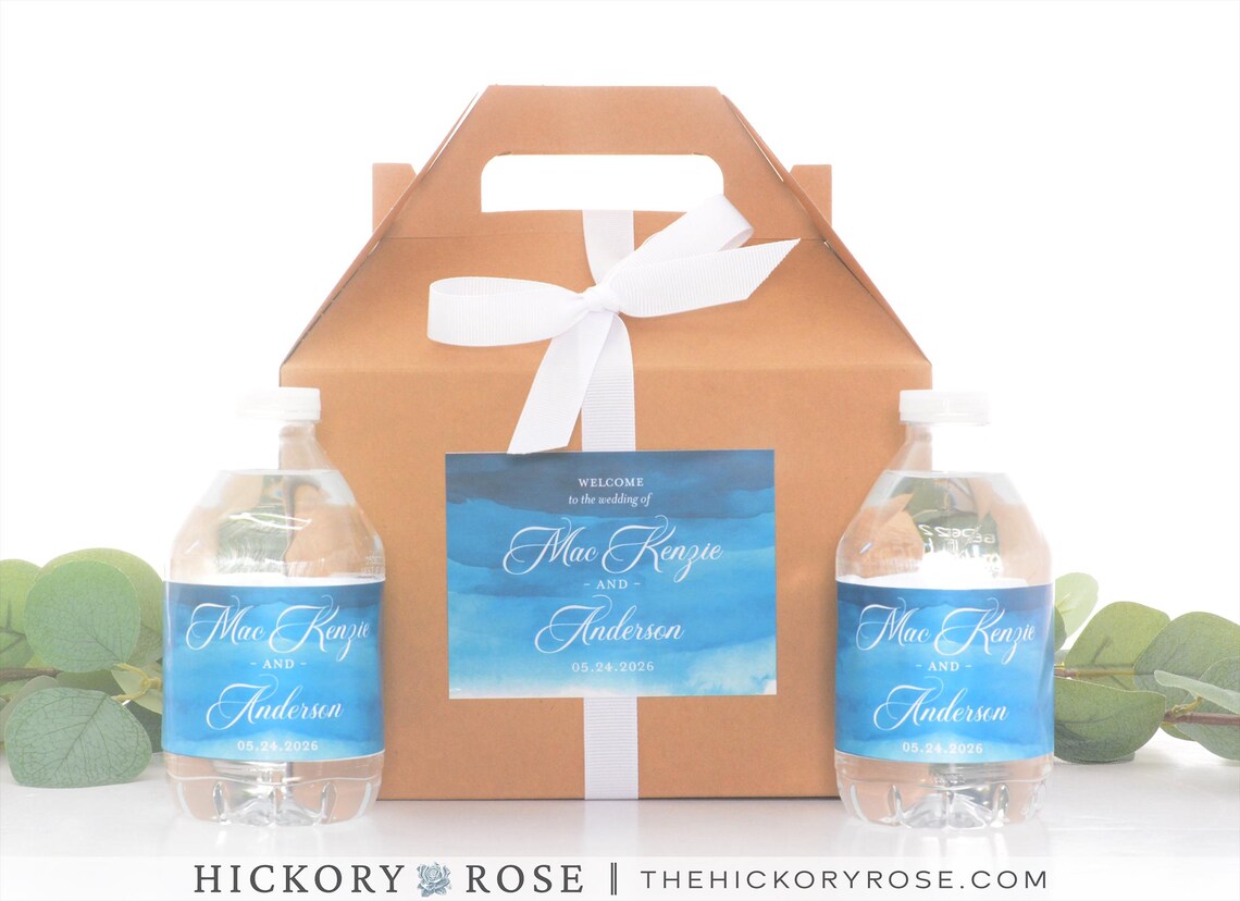 Tranquil Blue | Favor Box Sets