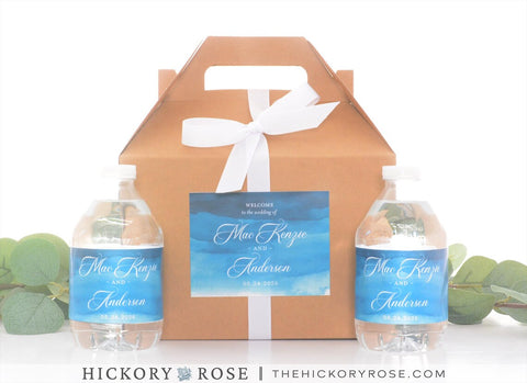 Tranquil Blue | Favor Box Sets