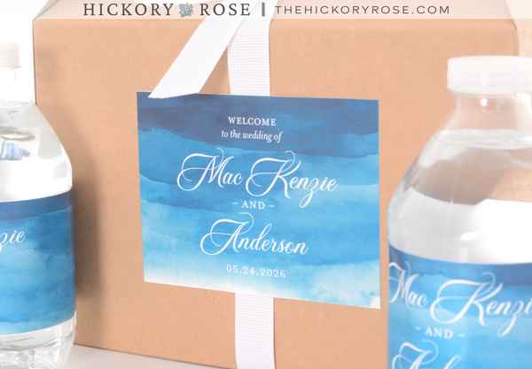 Tranquil Blue | Favor Box Sets