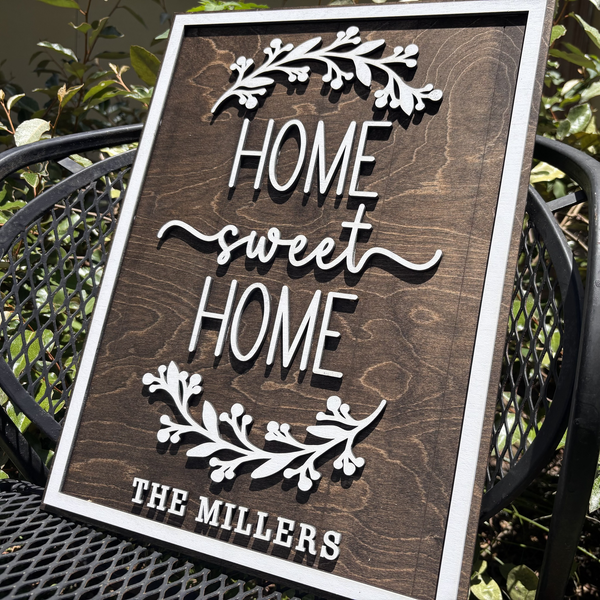 Warm Welcome | Wood Welcome Sign