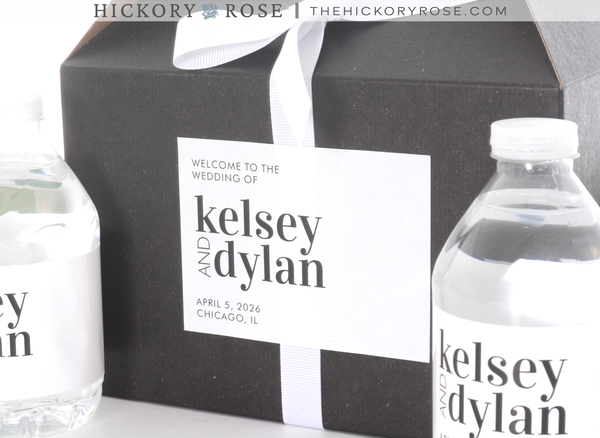 Modern Block | Favor Box Sets
