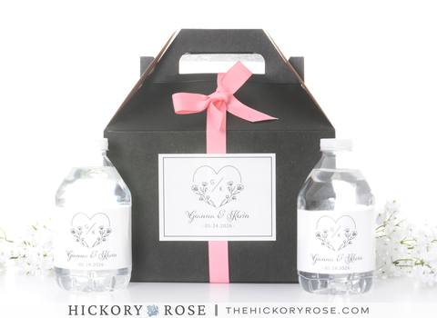 Floral Heart | Favor Box Sets