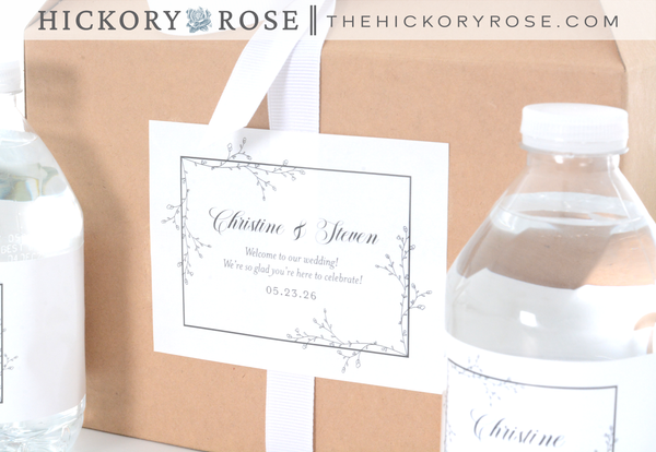 Simple Vines | Favor Box Sets