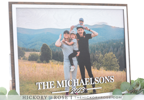 Custom Photo Landscape | Wood Sign