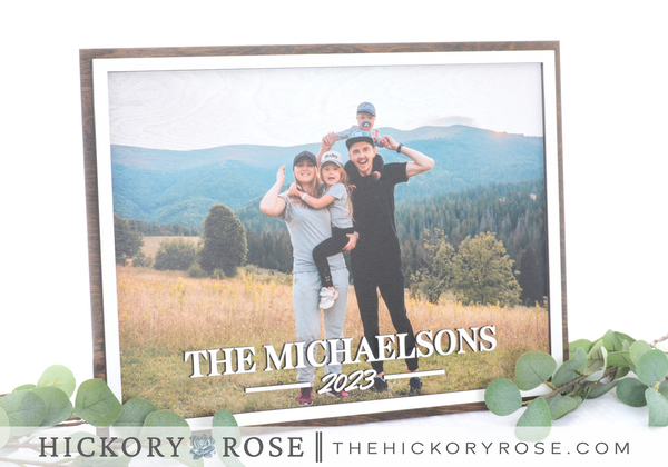 Custom Photo Landscape | Wood Sign