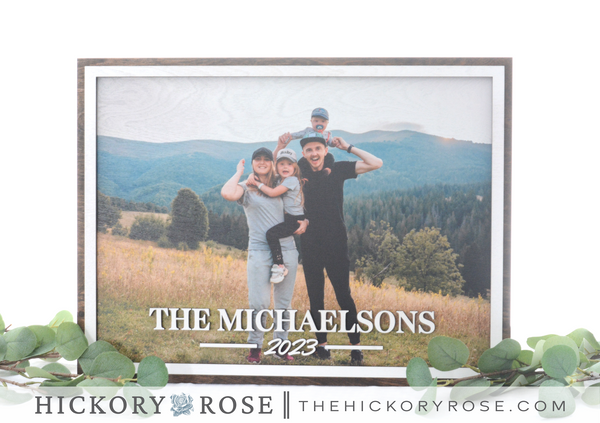 Custom Photo Landscape | Wood Sign