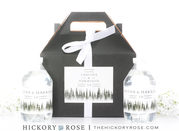 Pine Forest | Favor Box Sets