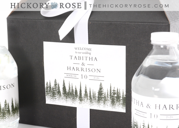 Pine Forest | Favor Box Sets