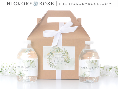 Romantic Greenery | Favor Box Sets