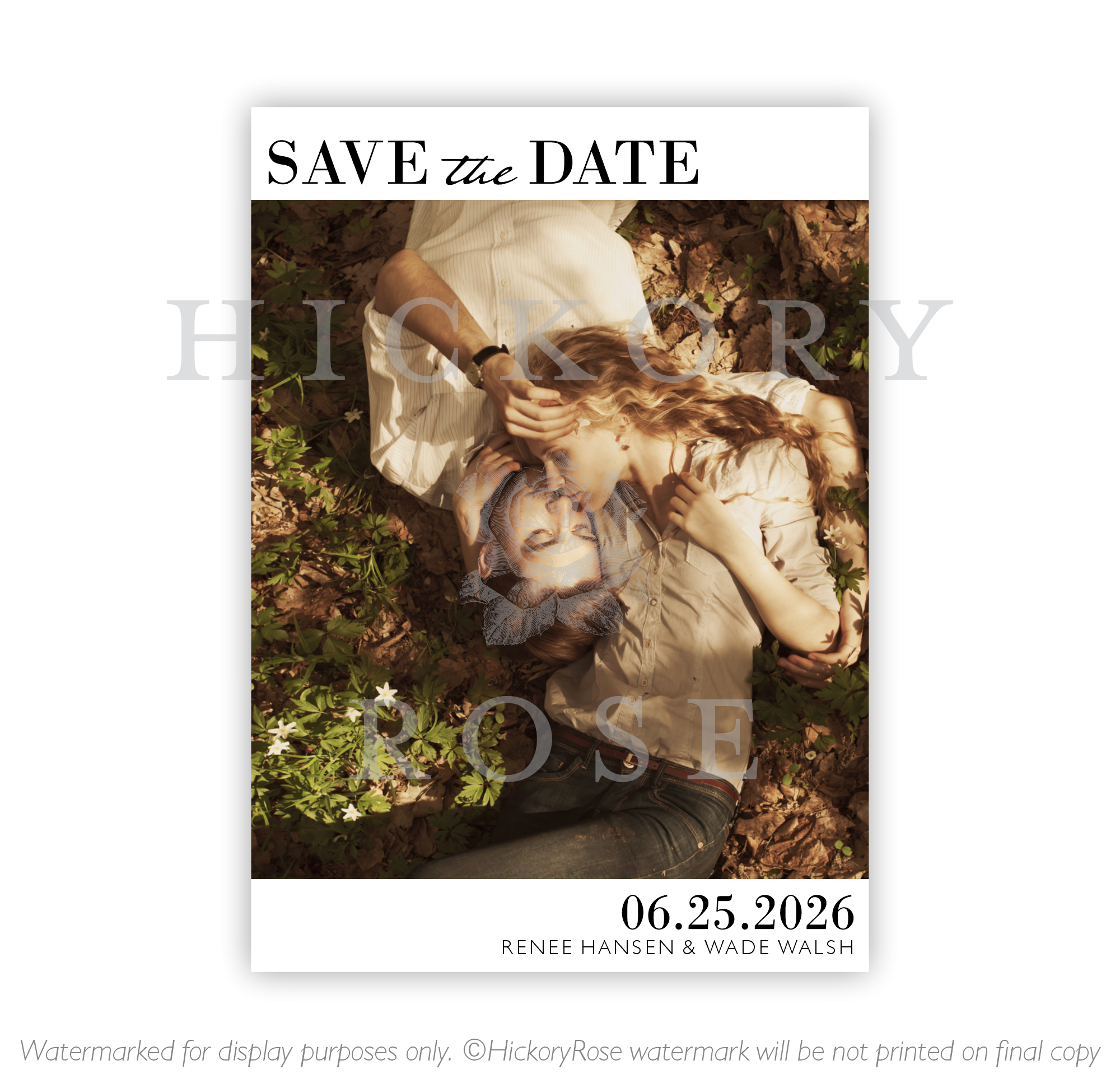 Timeless Class | Save the Date Cards