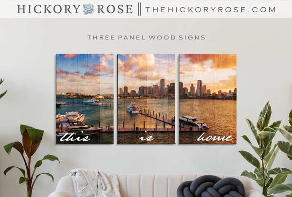 Florida Skylines | 3-Panel Sign