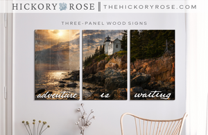 Acadia National Park | 3-Panel Sign