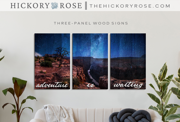 The Grand Canyon | 3-Panel Sign
