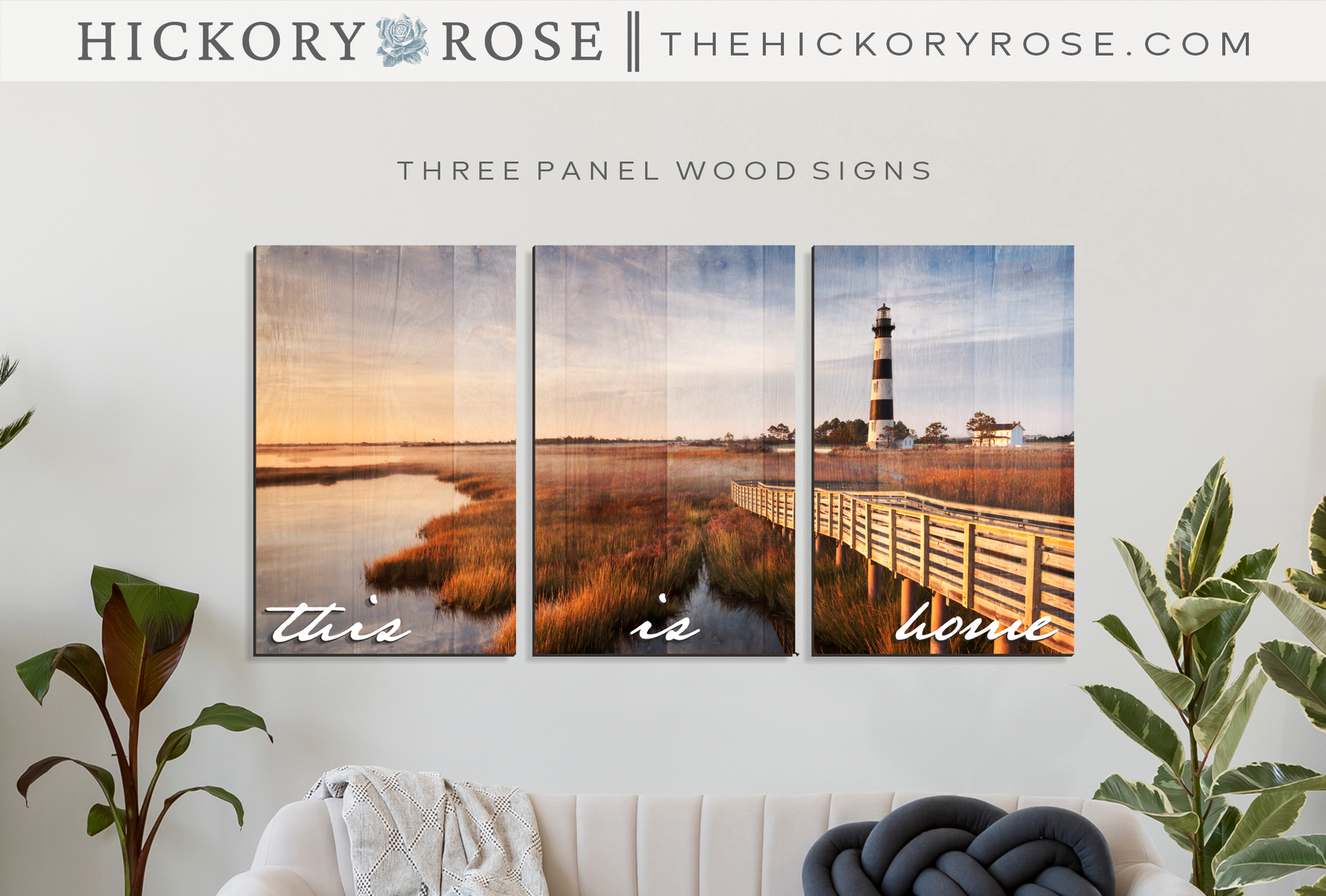 Outer Banks | 3-Panel Sign