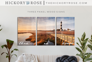 Outer Banks | 3-Panel Sign