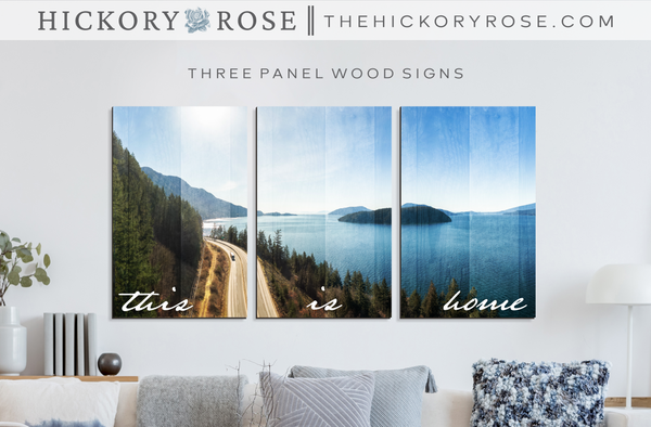 Pacific Northwest | 3-Panel Sign