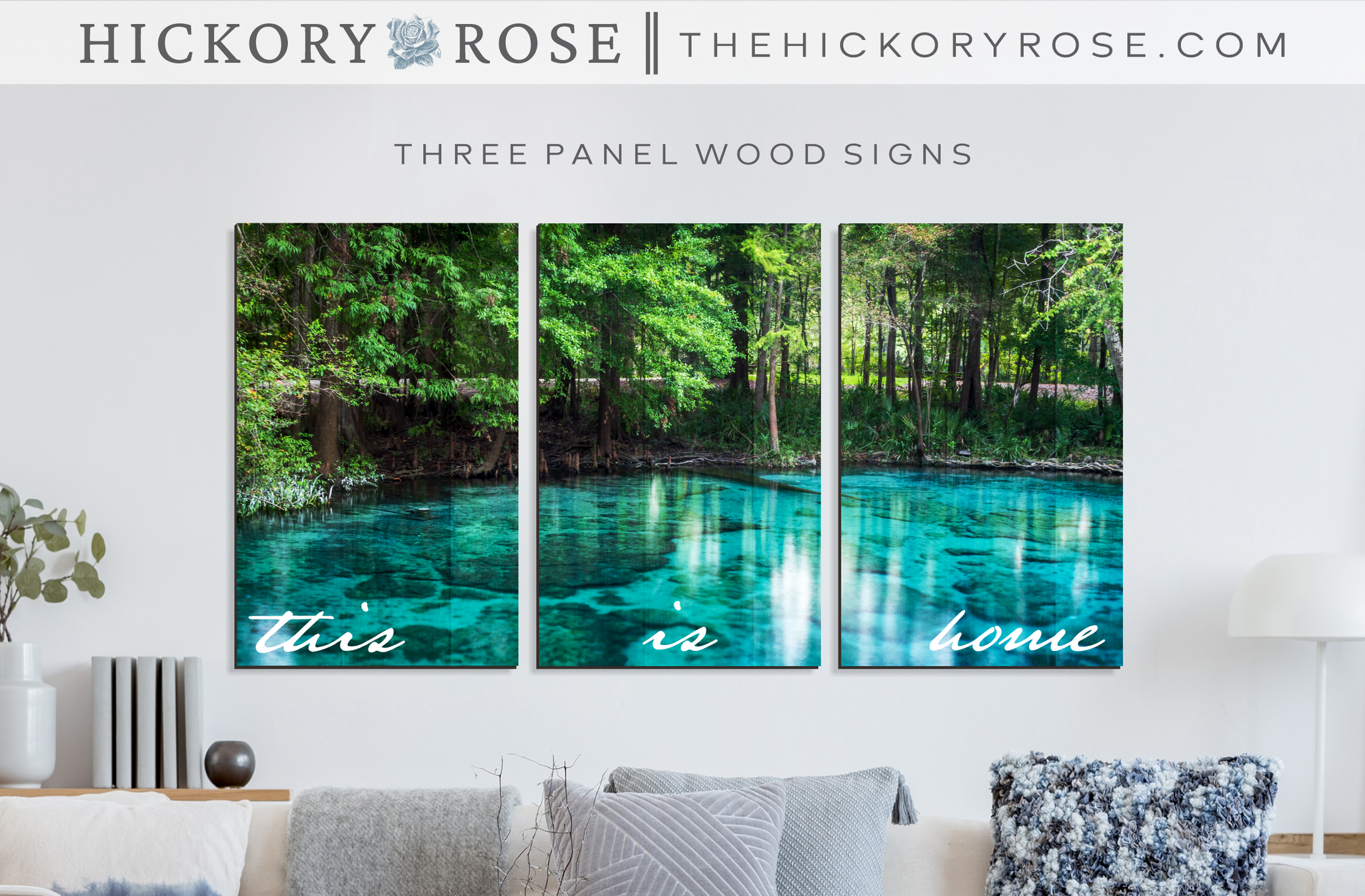 Florida Springs | 3-Panel Sign