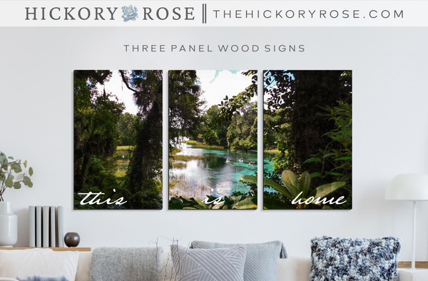 Florida Springs | 3-Panel Sign