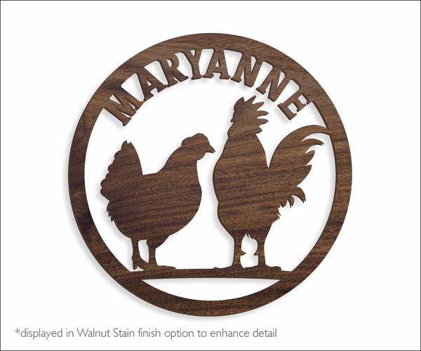 Chickens | Custom Name Sign