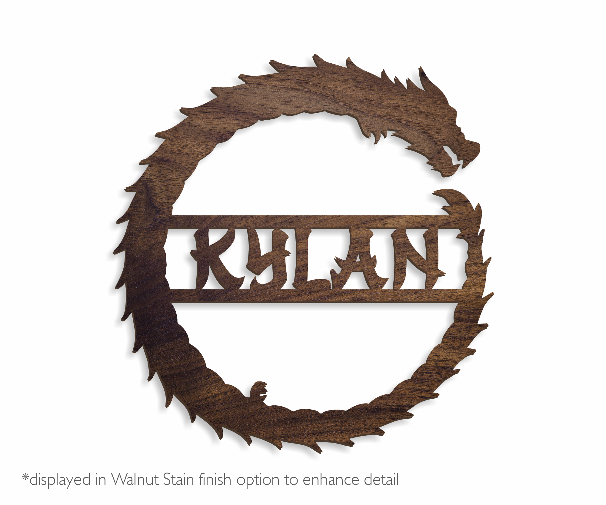 Eastern Dragon | Custom Name Sign