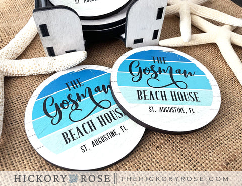 Beach Blues | Coaster Set