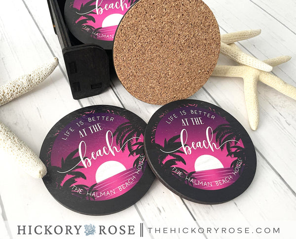 Tropical Vibes | Coaster Set