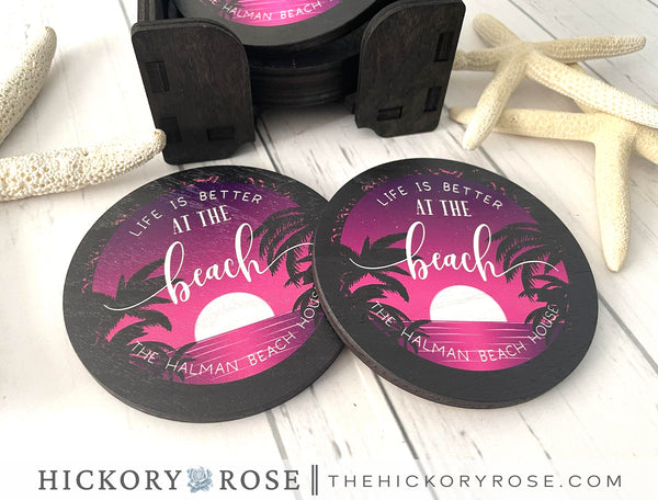 Tropical Vibes | Coaster Set