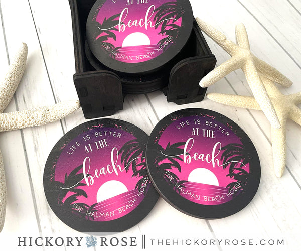 Tropical Vibes | Coaster Set