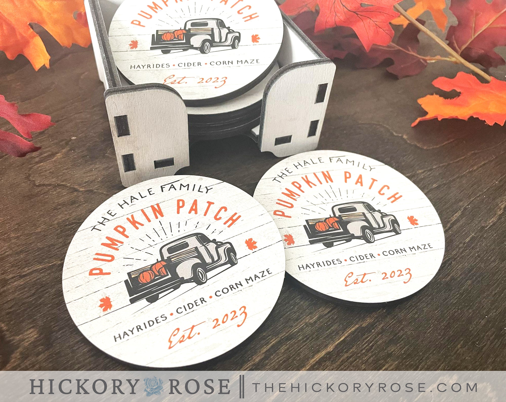 Pumpkin Patch | Coaster Set