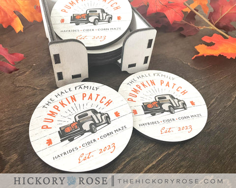 Pumpkin Patch | Coaster Set