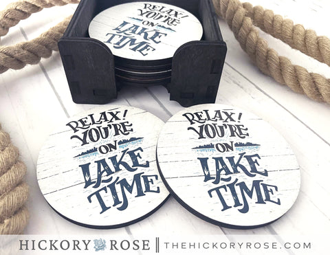 Lake Time | Coaster Set