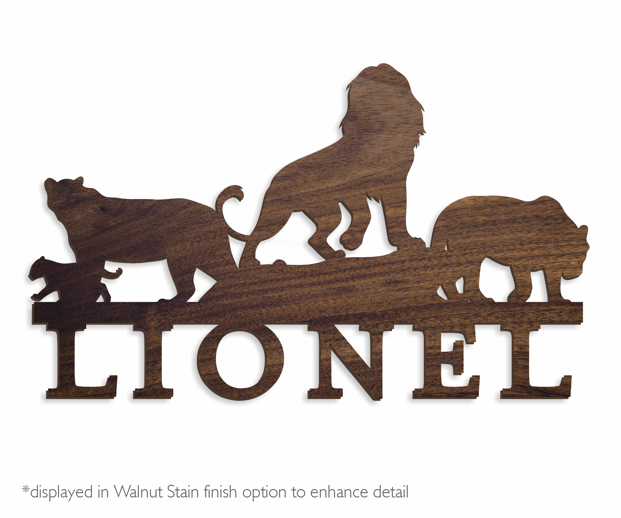 Lion Pride | Custom Name Sign