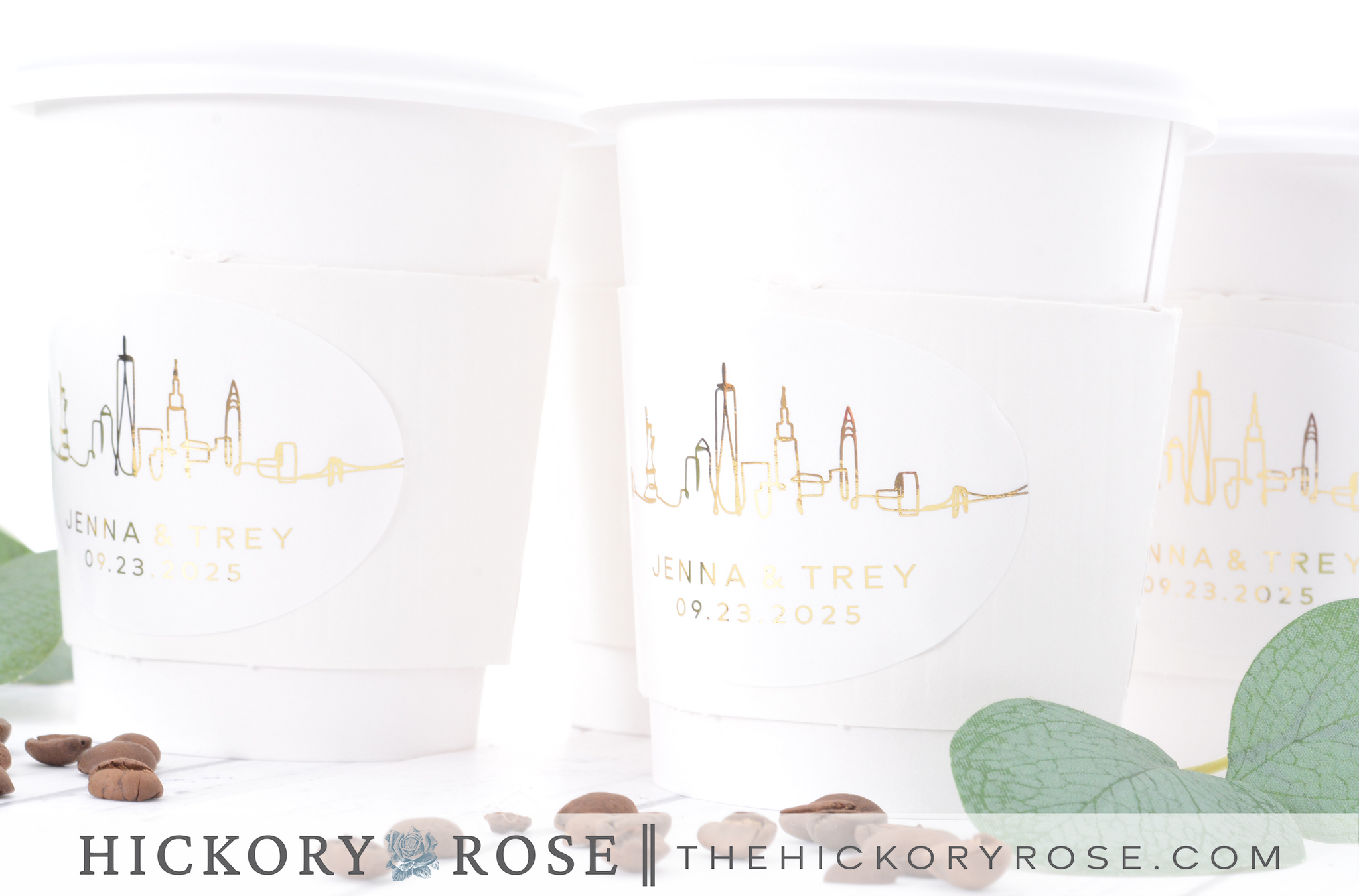 Metallic! NYC Skyline | Beverage Supplies