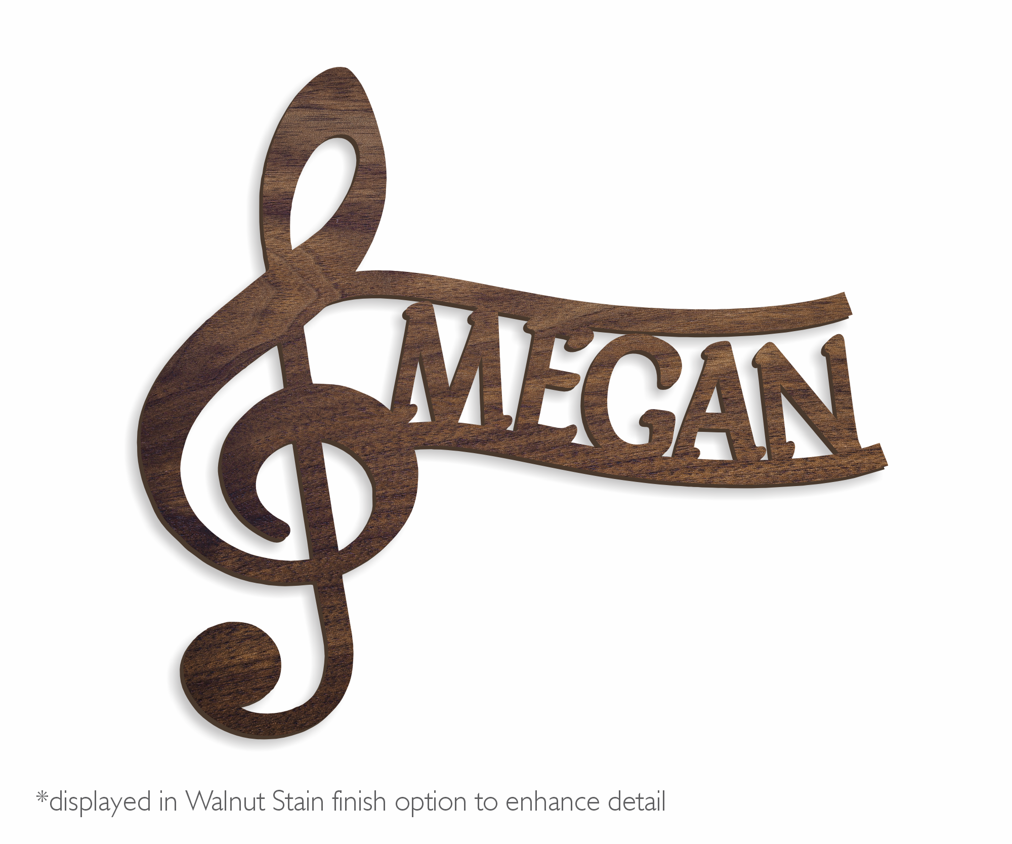 Treble Clef | Custom Name Sign