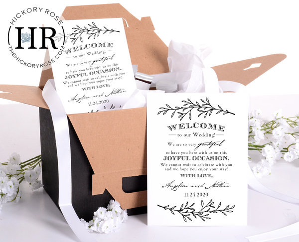 Farmhouse Style | Welcome Notes
