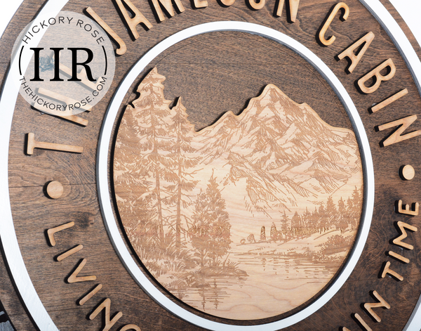 Mountain View | Wood Sign