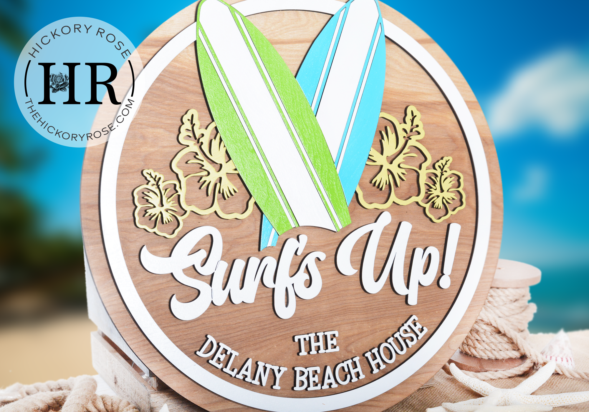 Surf's Up | Wood Sign