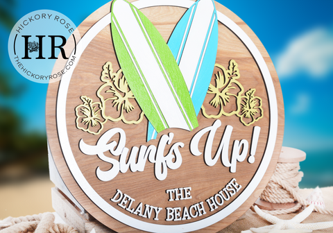 Surf's Up | Wood Sign