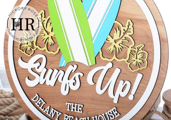 Surf's Up | Wood Sign