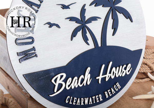 Palm Trees | Wood Sign