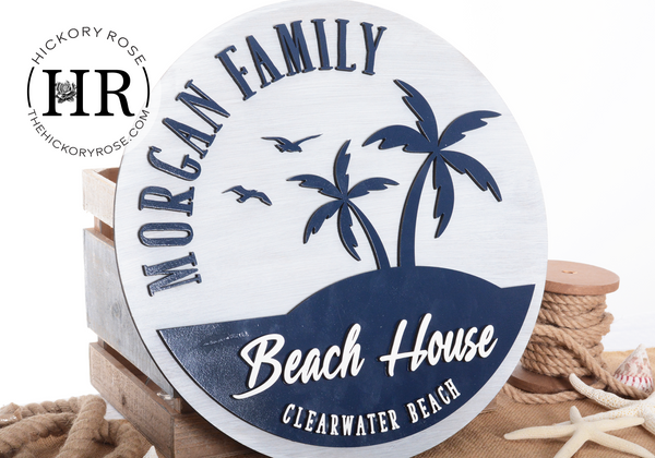 Palm Trees | Wood Sign