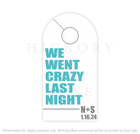 Bold Block | Door Hangers