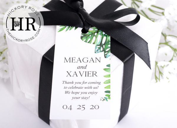 Jungle Greens | Gift & Favor Tags